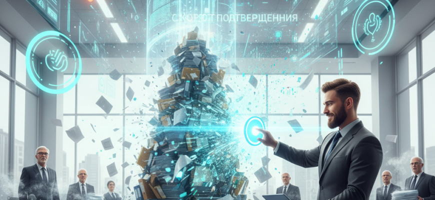 Цифровизация и искусственный интеллект в управлении: как госструктуры сокращают согласования с 4 до 1,4 дня за счет автоматизации процессов