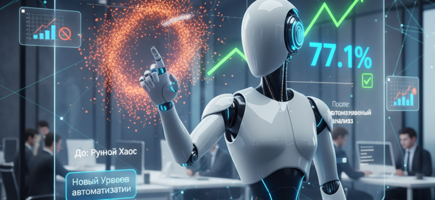 Gemini 3.1 Pro: новые возможности автоматизации бизнес-процессов на базе ИИ Google (повышен интеллект, 77% точности на сложных задачах)